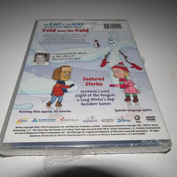 Dr.Seuss The Cat in the Hat Knows a Lot About That! – Told from the Cold DVD - Picture 2 of 2